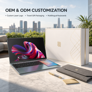 Nuevo Portátil N100 de Doble Pantalla Táctil IPS de 15.6 Pulgadas con Windows 11 Pro, 8GB/16GB de RAM, 256GB/512GB SSD Intel, 144Hz para Estudiantes - Product Image 6
