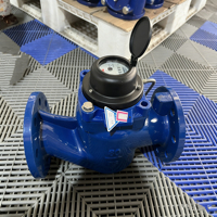 Medidor de Agua Vertical de Gran Capacidad de Hierro Fundido DN200 (Diseño en Seco) Personalizable y Apto para Aplicaciones de Ingeniería