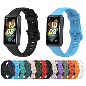 Crested — Bracelet de montre en Silicone, pour Huawei <span class=keywords><strong>Honor</strong></span> <span class=keywords><strong>Band</strong></span> <span class=keywords><strong>7</strong></span>, Sport, accessoires TPU - Product Image 1