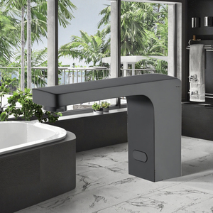 Grifo Automático Inteligente con Sensor para Hoteles, Diseño Contemporáneo con Válvula <span class=keywords><strong>de</strong></span> Cerámica <span class=keywords><strong>de</strong></span> Latón sin Contacto para <span class=keywords><strong>Lavabo</strong></span> <span class=keywords><strong>de</strong></span> Baño - Product Image 2