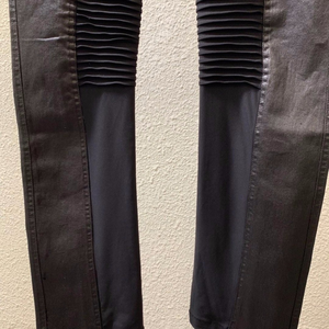 Jeans in Denim Cerato Personalizzati Primavera 2024, <span class=keywords><strong>Abbigliamento</strong></span> Maschile Classico Gotico, Jeans Dritti Rivestiti Stile <span class=keywords><strong>Hip</strong></span> <span class=keywords><strong>Hop</strong></span> - Product Image 6