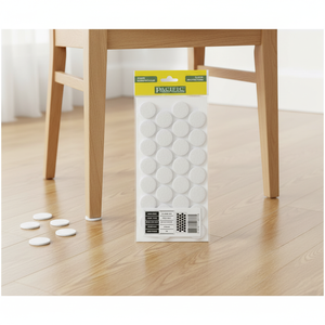 Blanco 28mm autoadhesiva sentí piso Protector, almohadillas - Product Image 3