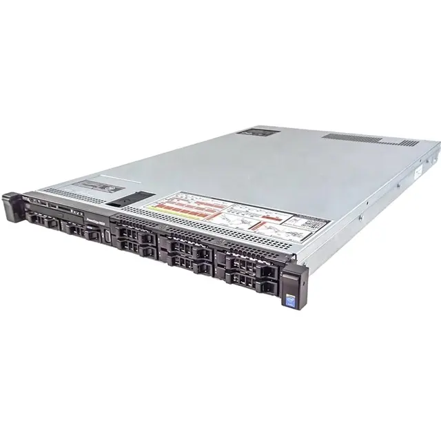 Rack de servidor usado en oferta R630 Xeon, servidor V4 de 2x2