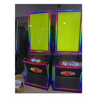 Bouton d'arcade coloré grand rond LED UFO Style billet commencer à jouer boutons poussoirs contrôle de Machine de jeu