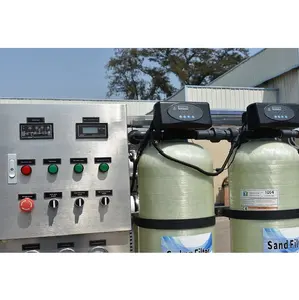 Sistema de purificador de agua ro, 500LPH ro para tratamiento de agua potable, sistema de purificación de máquina