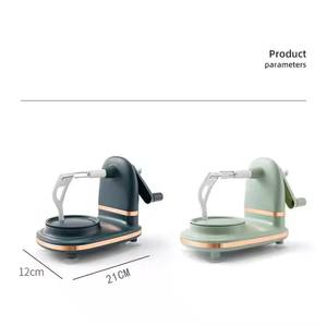 Éplucheur de fruits manuel à manivelle, ustensile domestique pour éplucher les pommes, fonctionnement manuel, fabriqué en plastique PP durable, comprend un hachoir à légumes - Product Image 6