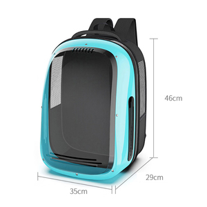 Sac à dos de transport pour animaux de compagnie transparent en forme de capsule spatiale, respirant, en maille, pour chat et chien, léger et portable, idéal pour la randonnée - Product Image 6