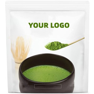 Matcha Teh Hijau Bubuk Instan Organik Label Pribadi Makanan Sehat Bubuk Teh Matcha Upacara - Product Image 4