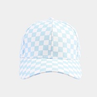Gorra Trucker Clásica para Hombre, de Malla Bordada, con Diseño a Cuadros, 6 Paneles, Personalizable, con Cierre a Presión, Venta al Por Mayor