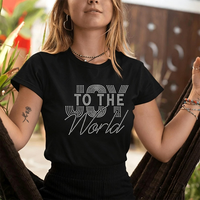 Transferts de strass personnalisés Bling pour T-shirts – Motifs chrétiens