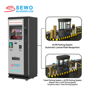 Sewo tiền mặt Dispenser tiền gửi tự dịch vụ thanh toán thiết bị đầu cuối kỹ thuật số biển kiosk đậu xe thanh toán máy - Product Image 4