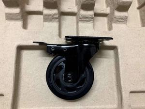 <span class=keywords><strong>Ruedas</strong></span> industriales giratorias negras de 4 pulgadas y 5 pulgadas Rueda de PVC <span class=keywords><strong>Ruedas</strong></span> para <span class=keywords><strong>muebles</strong></span> de gran oferta de <span class=keywords><strong>Amazon</strong></span> - Product Image 3