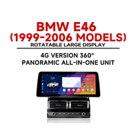 Radio Multimedia para Auto con Android 15 de 8 Núcleos, Reproductor de Video Estéreo, Carplay, GPS y Reproductor de DVD para BMW E46 1999-2006