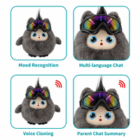 Stimmungs-Erkennungs-KI-Plüschtier Interaktives Emotionales Feedback Intelligente Plüschpuppe Sprachsteuerung STEM-Lernspielzeug für Kinder OEM Tuya