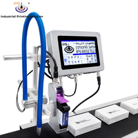 Máquina de Codificación TIJ IPS-8510, Impresora de Inyección de Tinta TIJ en Línea de 12.7 mm, Impresora Térmica de Alta Velocidad para Codificación de Fechas en Etiquetas de Cartón