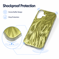 Casing HP TPE Simple 16PROMAX Kreatif Anti-Shock Perlindungan Penuh Pelindung Lensa Ring Magnetik Anti-Sidik Jari
