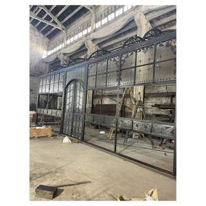 Prima Bon Prix en gros Usine Automatique double vitrage extérieur autoportante en fer forgé Véranda véranda - Product Image 4