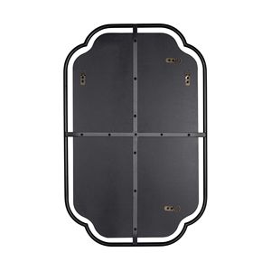 Customized Floating Metal Iron <strong>Frame</strong> Modern Wall <strong>Mirror</strong> Durable <strong>Decorative</strong> Art for Home Use - Product Image 4