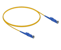 Kabel Patchcord Serat Optik E2000 SX SM9/125 G.657A1 Konektor APC UPC Kerugian Lentur Rendah untuk Jaringan Telekomunikasi FTTH Dalam Ruangan