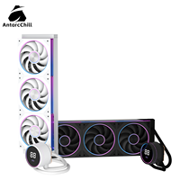 Sistema de Refrigeración Líquida para CPU AntarcChill 360 Radiator Todo en Uno, Compatible con Intel y AMD, Múltiples Sockets, Logotipo Personalizado, Pantalla Digital, Kit para OEM