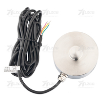 Ingeniería de automatización industrial 500kN Botón Sensor de fuerza de compresión Control de medidor de tensión 10/20/30/50/100t Célula de carga 1000kN
