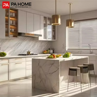 Meubles de maison modulaires de luxe en gros, système d'armoires sur mesure, armoires de cuisine