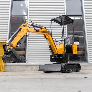 Miniexcavadora de 1 Tonelada con Certificación CE y EPA, Uso Agrícola, Excavadora de Orugas Fabricada en China, Envío Gratuito - Product Image 4