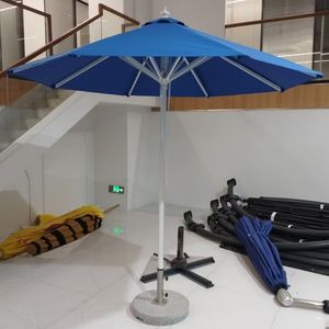 Moderno 2025 de fábrica nuevo diseño 2,5 m al aire libre <span class=keywords><strong>Patio</strong></span> sombrilla para jardín playa Parque hoteles restaurantes aluminio impermeable - Product Image 3