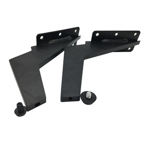 Pies de sofá negro mate de alta calidad, patas de muebles modernos, patas de repuesto de muebles metálicos personalizados, patas de sofá de metal <span class=keywords><strong>arqueadas</strong></span> - Product Image 4