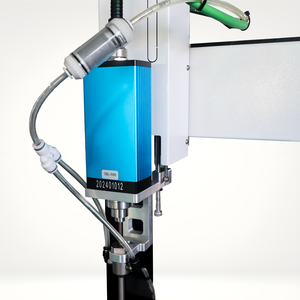 Machine de serrage de vis pneumatique automatique pour étudiant Tournevis de bureau à deux stations Type d'alimentation par soufflage Diode électroluminescente 220V - Product Image 5