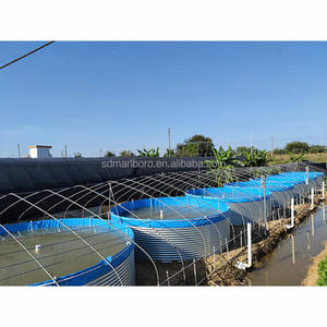 Tanques de Cría de Peces Redondos de 14000 Litros, Diámetro de 4 m, Altura de 1,15 m, HDPE PVC Azul, Duraderos y Personalizables, para la Cría de Peces - Product Image 4