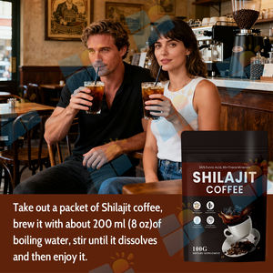 Suni ผงสกัดจาก shilajit ธรรมชาติออร์แกนิกแท้พร้อมเห็ดขายส่งผงกาแฟธรรมชาติ - Product Image 4