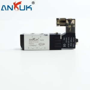 Van điện từ nhựa anruk 3v210/4v320/5v310 cho hệ thống cắt Robot & tự động hóa dây chuyền băng tải với luồng 14 "516" M5 - Product Image 5