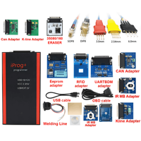 Programmateur de clés ECU complet IPROG Plus V87 avec réinitialisation du tableau de bord, du kilométrage, des airbags et de l'IMMO, compatible Carprog Digiprog 3, lecteur de codes de bonne qualité