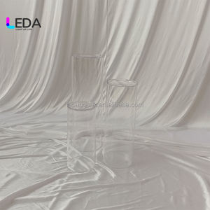 แท่นเสาใส LEDA รุ่นใหม่ สำหรับตกแต่งงานแต่งงาน เสาดอกไม้โปร่งใสสำหรับตกแต่งเวที - Product Image 4