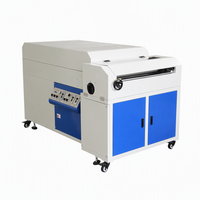 Machine de revêtement liquide UV automatique HR650 650 mm, équipement de plastification industriel pour albums photo en papier, finition de haute qualité