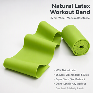 Bande de Résistance en Latex Naturel Multifonctionnelle pour Tous Âges, Idéale pour le Fitness, l'Étirement, l'Entraînement et l'Utilisation Familiale à Domicile, Personnalisation OEM ODM, Vente en Gros - Product Image 2
