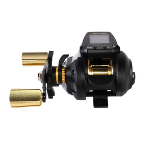 Carrete de Pesca <span class=keywords><strong>NARON</strong></span> RV125 con Pantalla Digital, Relación de Rotación 6.3:1, Carrete Electrónico para Pesca en Mar - Product Image 1