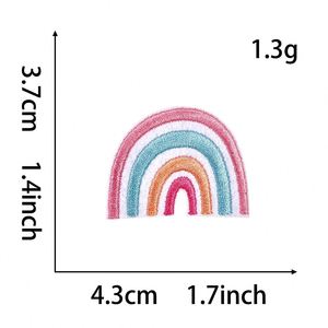 Iron on Childlike <b>Sequined</b> Rainbow Dinosaur Astronaut butterfly Game Day Embroidery Patch Decorative Patches for Clothing <b>Bag</b> - Product Image 3