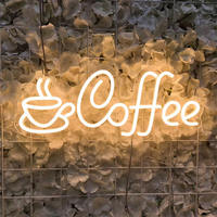 Enseigne néon LED personnalisée pour extérieur, avec logo et nom de magasin, en lettres acryliques, pour entreprise et décoration