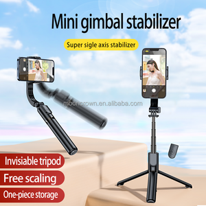 R15 Подвес/Стабилизаторы 360 Вращение держатель для видео штатив L08 Q08 smart shooting Selfie Stick мобильный телефон карданный стабилизатор - Product Image 3