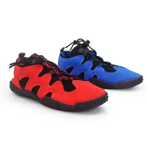 New design unisex lace up womens walking aqua shoes outdoor fitness anti slip water proof running shoes for men