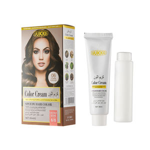 UUKKG Crème Colorante Capillaire Grise à Action Rapide en Gros, Version Améliorée pour Hommes et Femmes – Coloration Capillaire Rapide et Tendance - Product Image 1