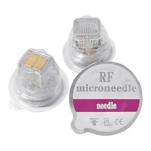 Disposable Insulated Rf Microneedle Cartridges Fractional Gold Radio Frequency Micro Needling Tips