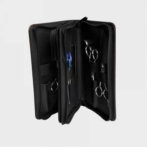 Shemax 2024 OEM de alta calidad superventas personalizado al por mayor hecho en Pakistán herramientas para el cabello caja de tijera Chocolate - Product Image 2