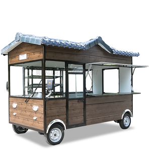 Chariot de restaurant électrique avec socle, 10 pouces, camion de restauration rapide, pour piles, Taco Pizza, bon marché, en chine - Product Image 6