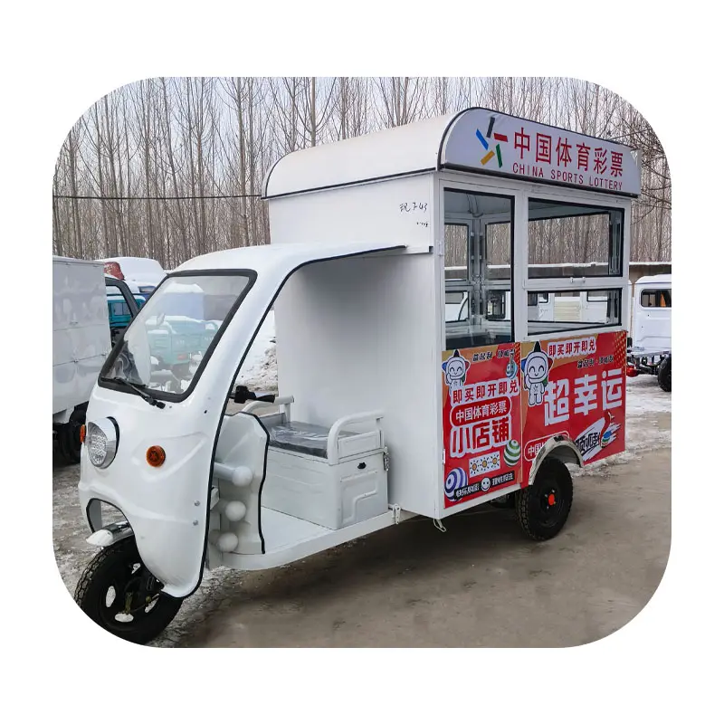 2024 New half shed station people's pizza coffee truck Mobile bar snack truck