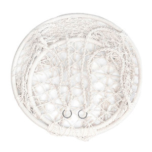 Cuerda de algodón Silla colgante Cesta colgante tejida Cesta colgante flotante <span class=keywords><strong>Sue</strong></span> Swing Cesta colgante - Product Image 1