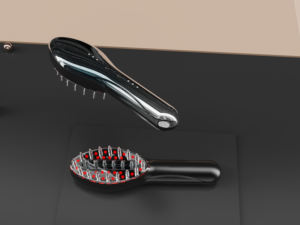 Peine eléctrico de microcorriente EMF para mejorar el cuidado del cabello, peine para masaje del cuero cabelludo con compartimento de aceite - Product Image 5