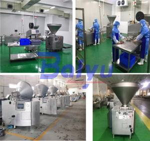 Machine à torsion et à remplissage automatique sous vide Baiyu, idéale pour la fabrication <span class=keywords><strong>de</strong></span> saucisses, <span class=keywords><strong>de</strong></span> hot-dogs et <span class=keywords><strong>de</strong></span> saucisses <span class=keywords><strong>de</strong></span> bœuf. - Product Image 4